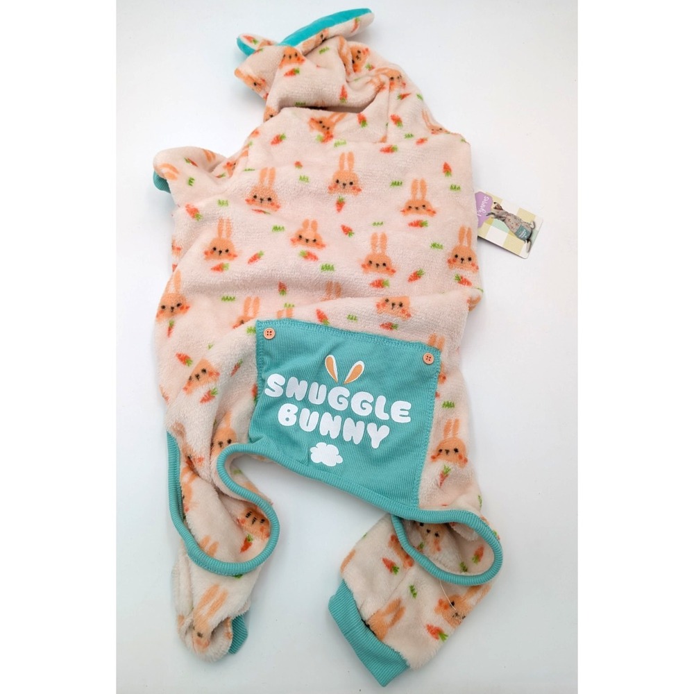 G mason New with Tag Fleece Easter Hunny Bunny Dog Pajamas Size Large